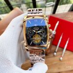 Replica Parmigiani Fleurier Kalpa Tourbillon Watches All Rose Gold Black Dial